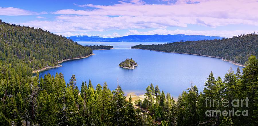 Jewel of Lake Tahoe Photograph by Thomas Burtney - Fine Art America