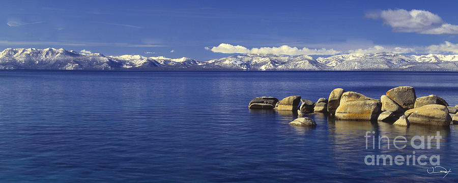 Lake Tahoe Morning Photograph by Vance Fox - Fine Art America