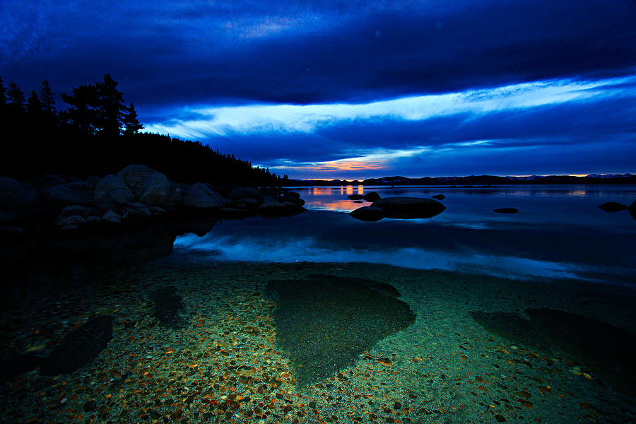 Sunset Photograph - Lake Tahoe Oh My  by Sean Sarsfield