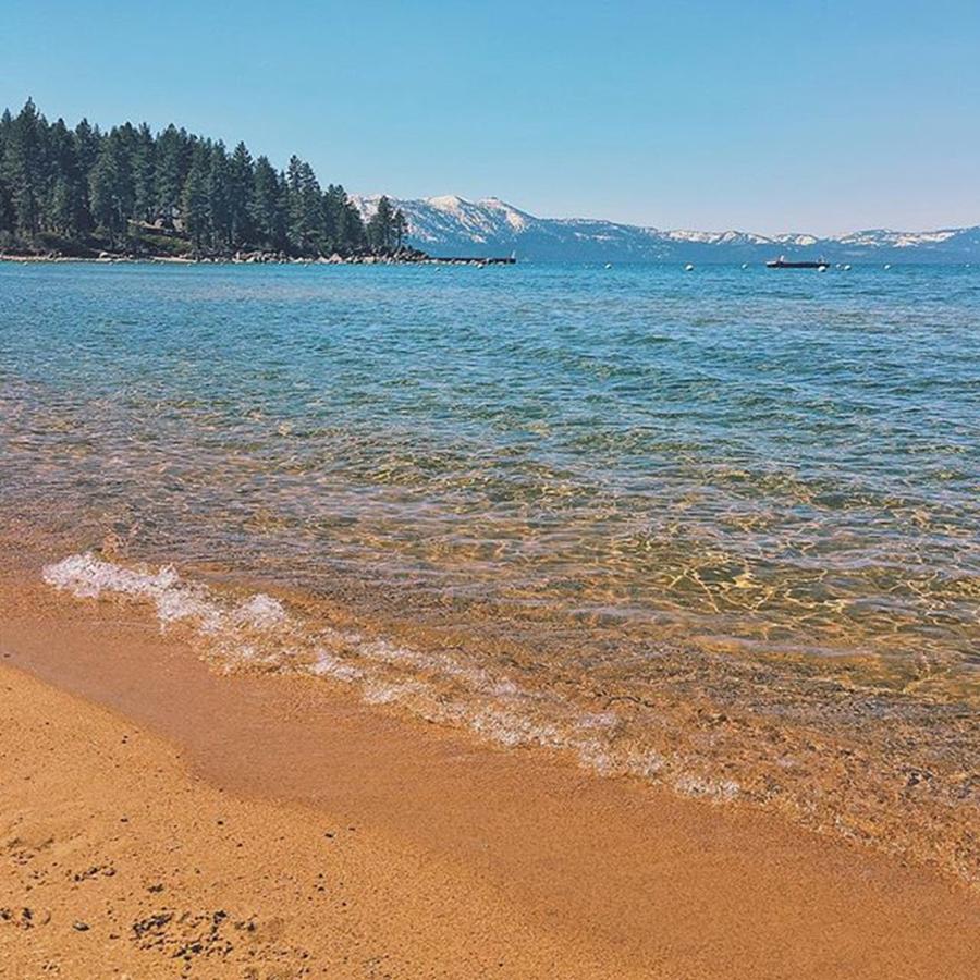 Adventuretime Photograph - Lake Tahoe On The Day That My Hunny And by Nicole Medders