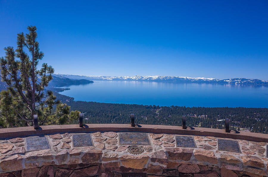 Lake Tahoe Overlook Photograph by Scott McGuire