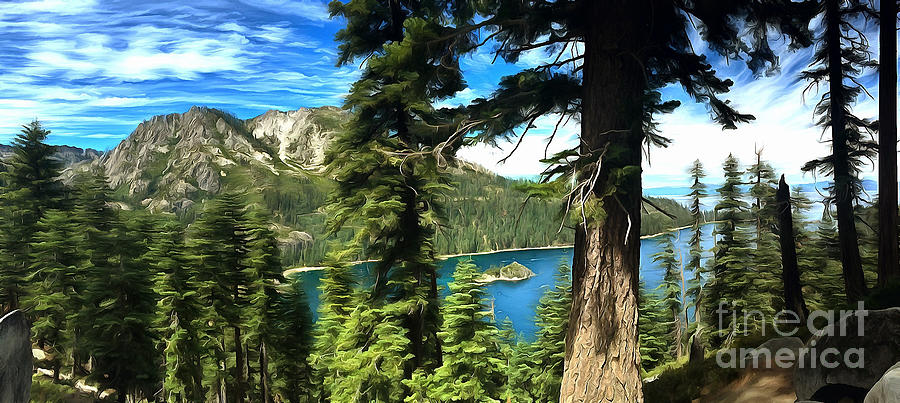 Lake Tahoe Serenity Photograph by Krissy Katsimbras