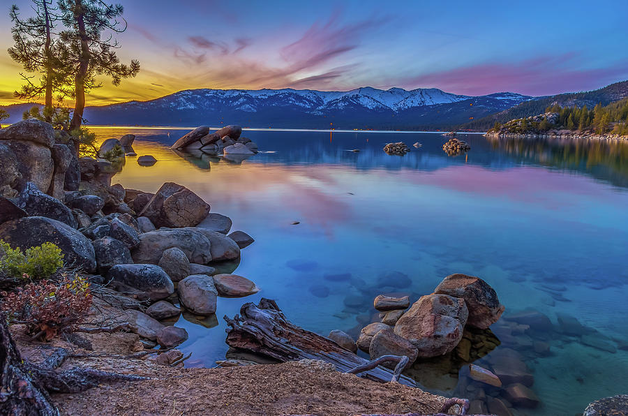 Reno Photograph - Lake Tahoe Spring Kaleidoscope  by Scott McGuire