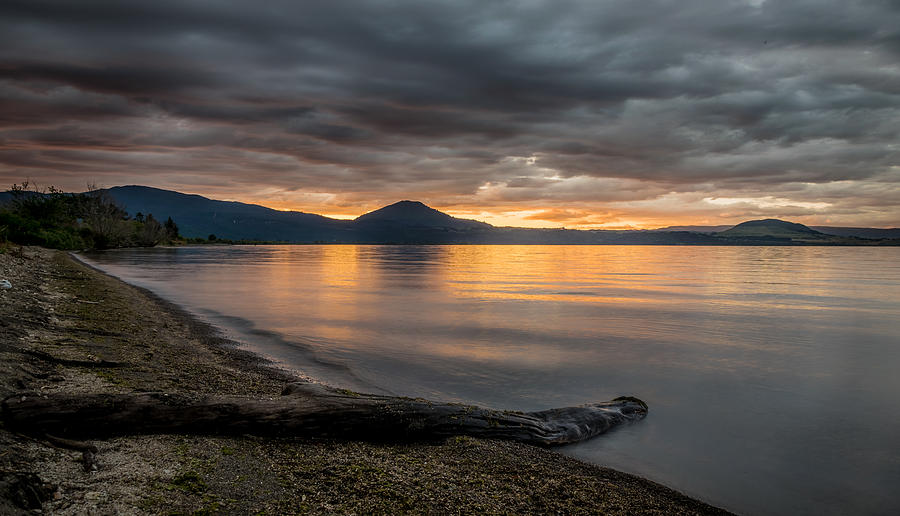 Lake Taupo Photograph by Martin Capek