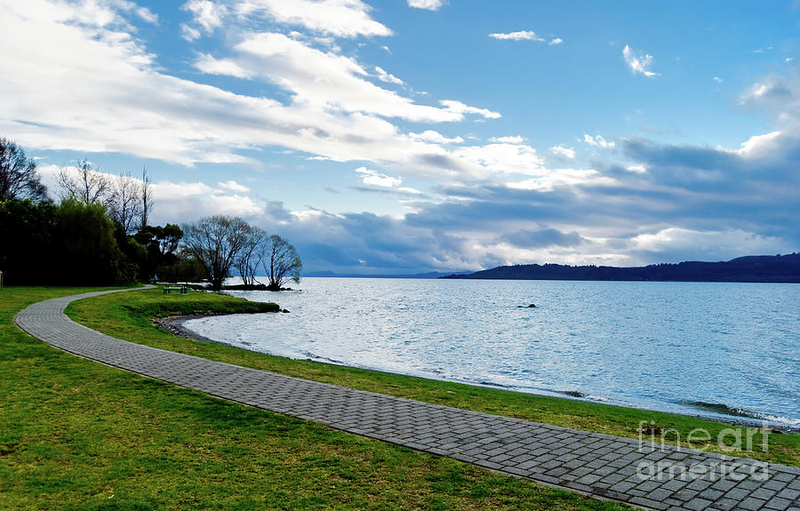 Lake Taupo Photograph by Yurix Sardinelly