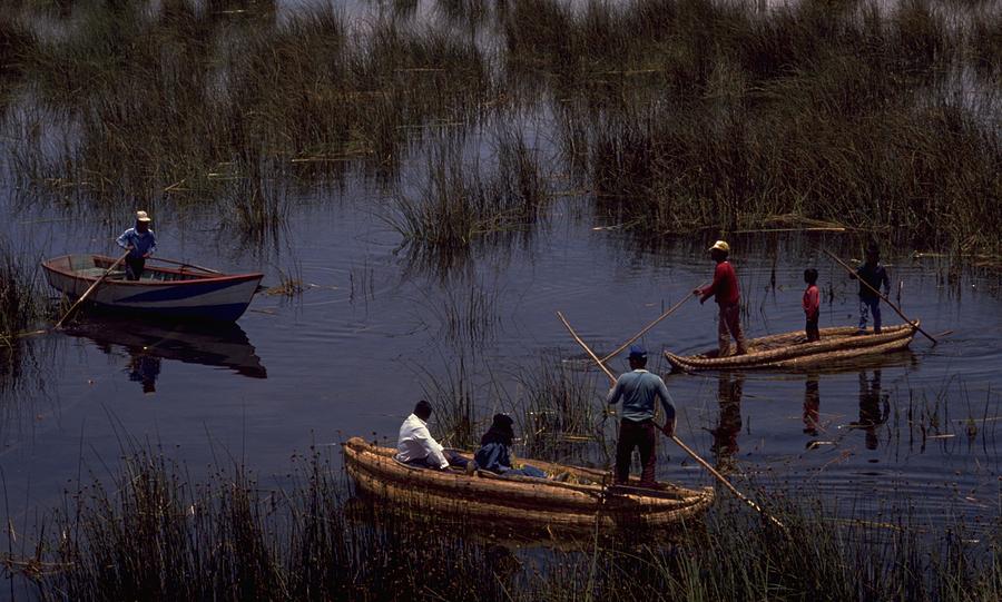 Lake Titicaca Reed Boats by Travel Pics Lake Titicaca Reed Boats by Travel Pics