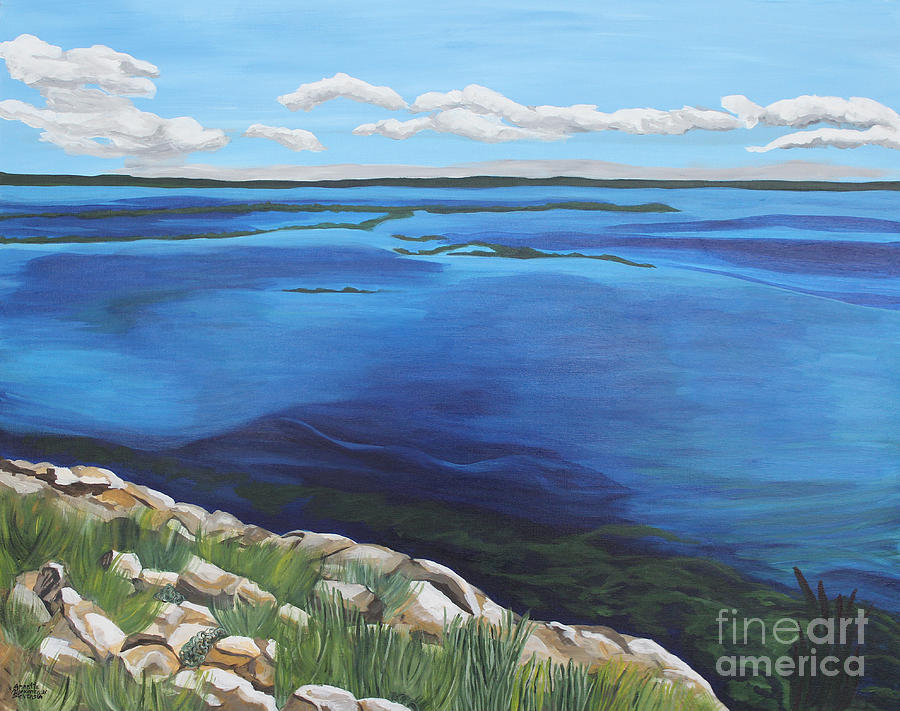 Lake Toho Painting by Annette M Stevenson