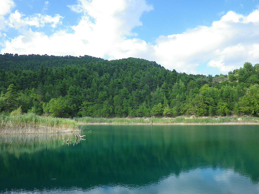 Nature Photograph - Lake Tsivlou by George Filippopoulos