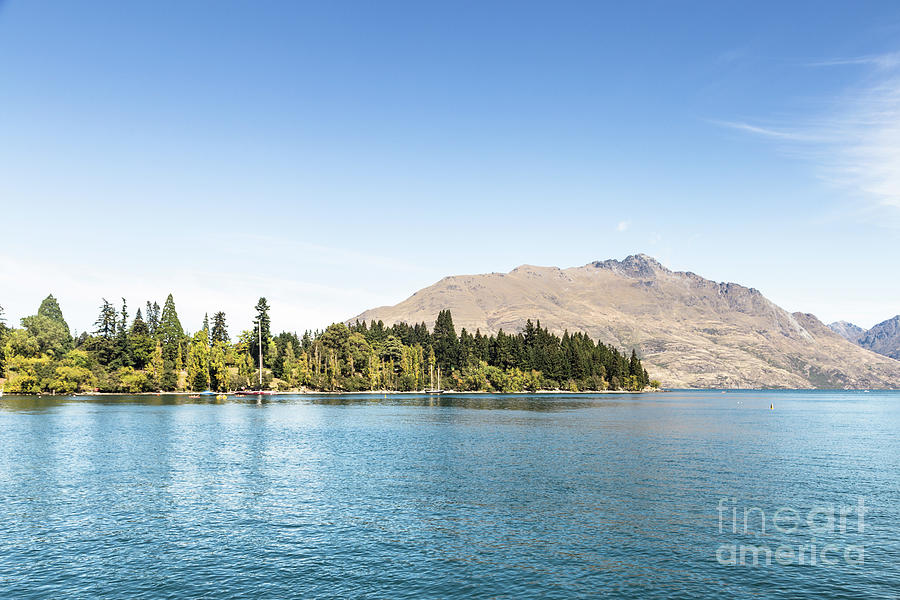 Lake Wakatipu in Queenstown in New Zealand Photograph by Didier Marti