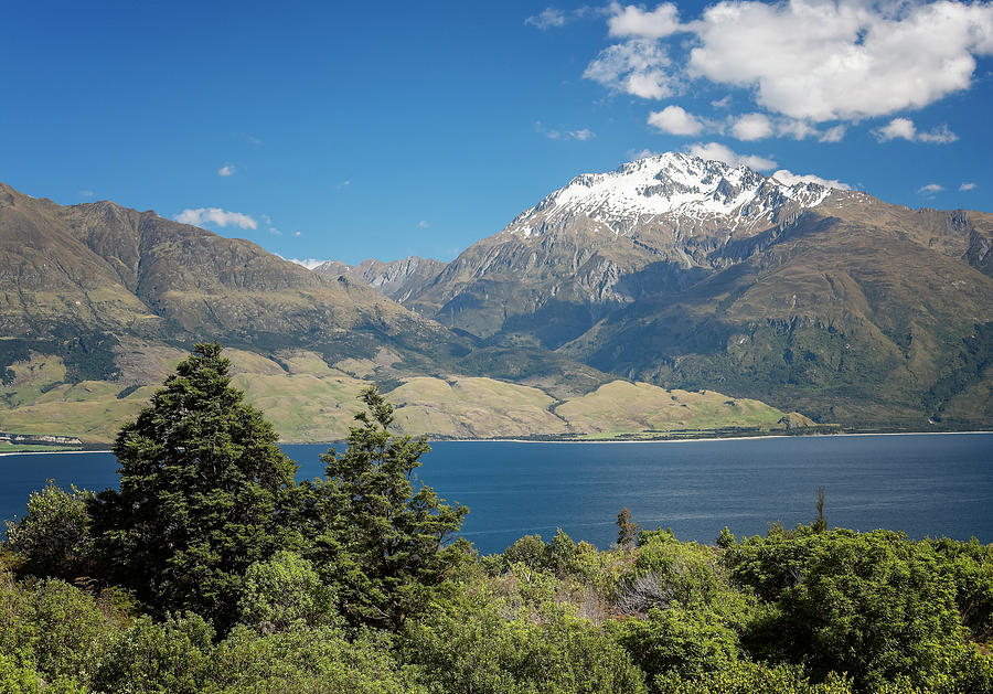 Mountain Photograph - Lake Wanaka New Zealand IV by Joan Carroll