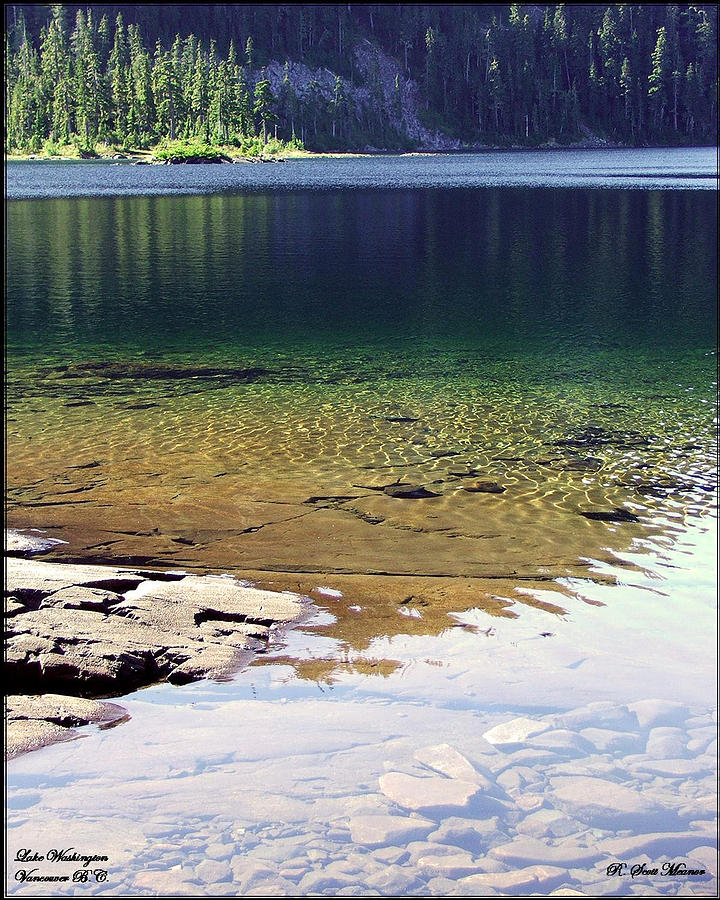 Lake Washington  Photograph by Robert Meanor