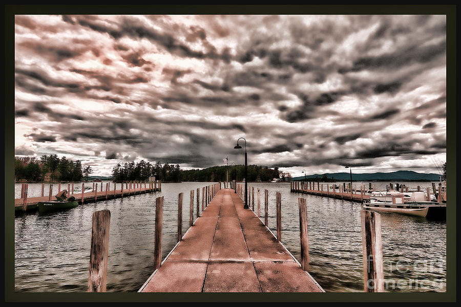 Lake Winnipesaukee Glendale Dock Photograph by Mim White