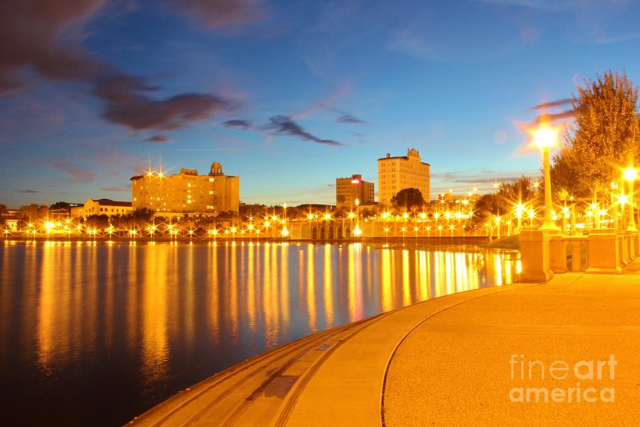 City Photograph - Lakeland Gold by Wendy Ohlman