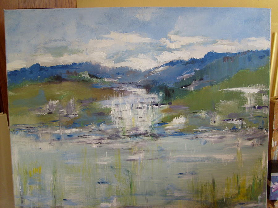 lakes of Killarney Co.Kerry Painting by Deirdre McNamara