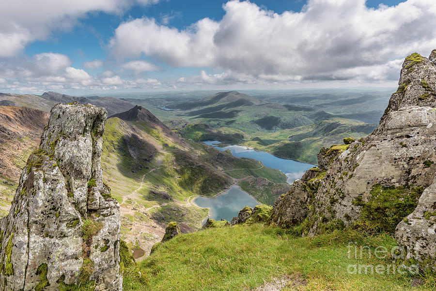 Lakes of Snowdonia Photograph by Adrian Evans