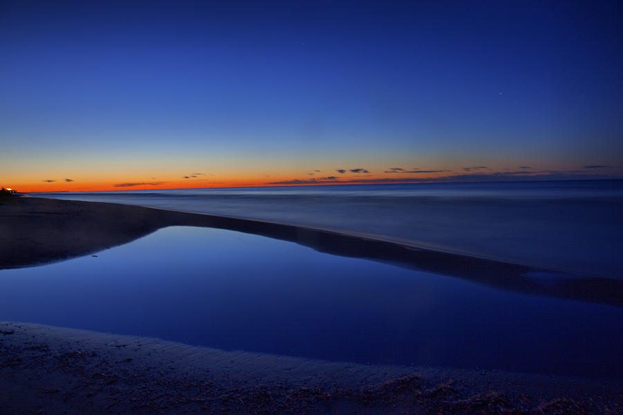 Lakeshore Sunrise Photograph by CA  Johnson