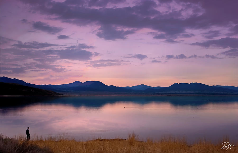 Lakeside Dawn Photograph by Endre Balogh