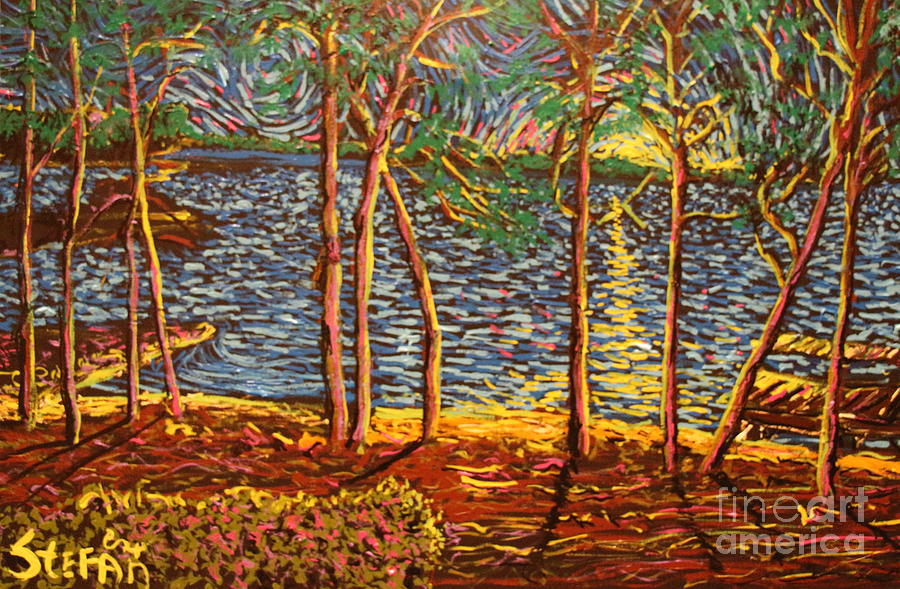 Lakeview at Trump National Painting by Stefan Duncan