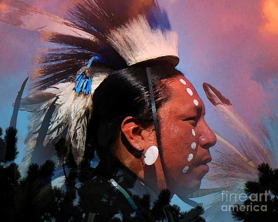 Lakota Warrior Photograph by Terril Heilman