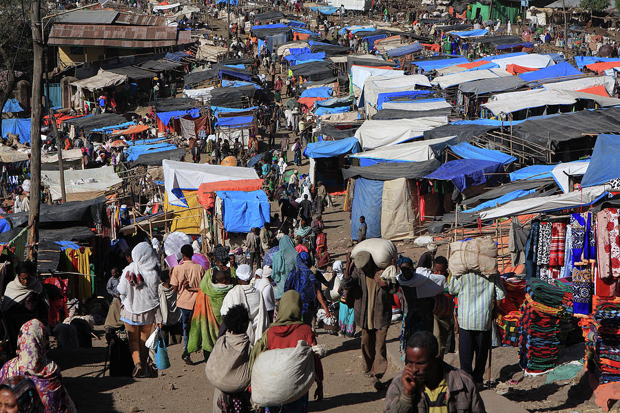 Lalibela Market, Ethiopia, East Africa #2 Photograph by Aidan Moran