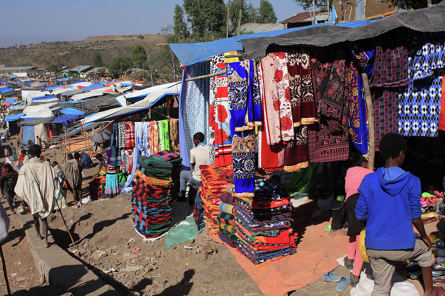 Lalibela Market, Ethiopia, East Africa Photograph by Aidan Moran