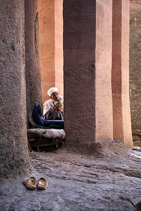 Lalibela pilgrim Photograph by Marcus Best