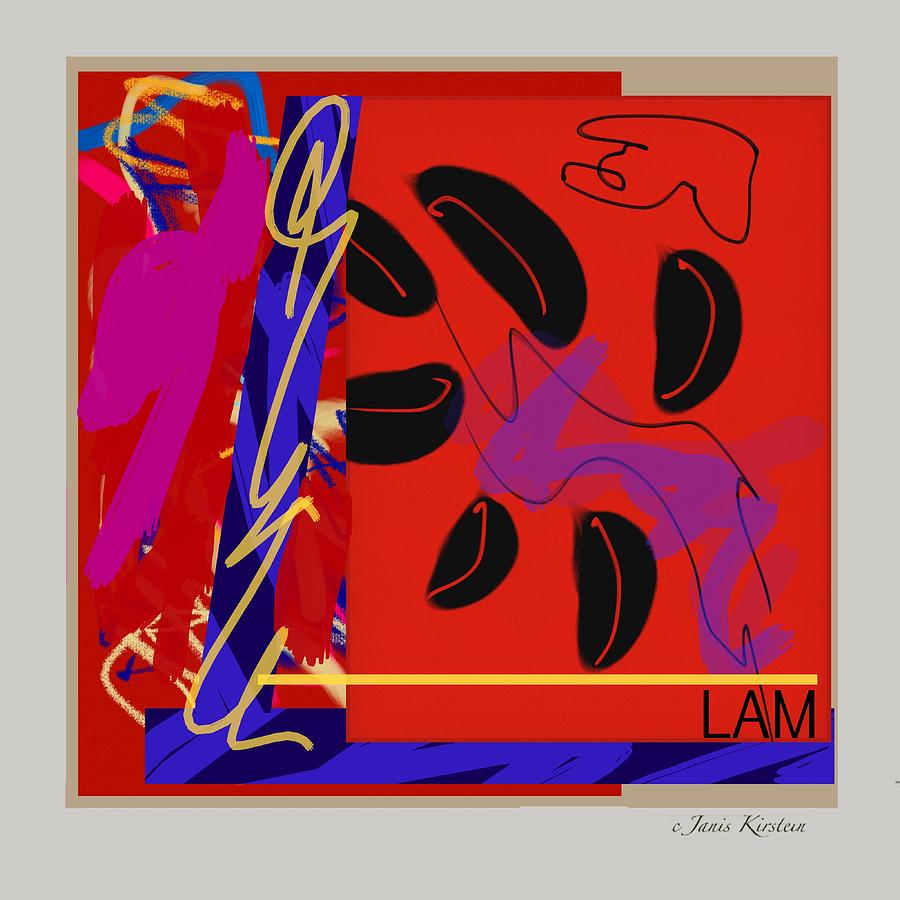 LAM Digital Art by Janis Kirstein