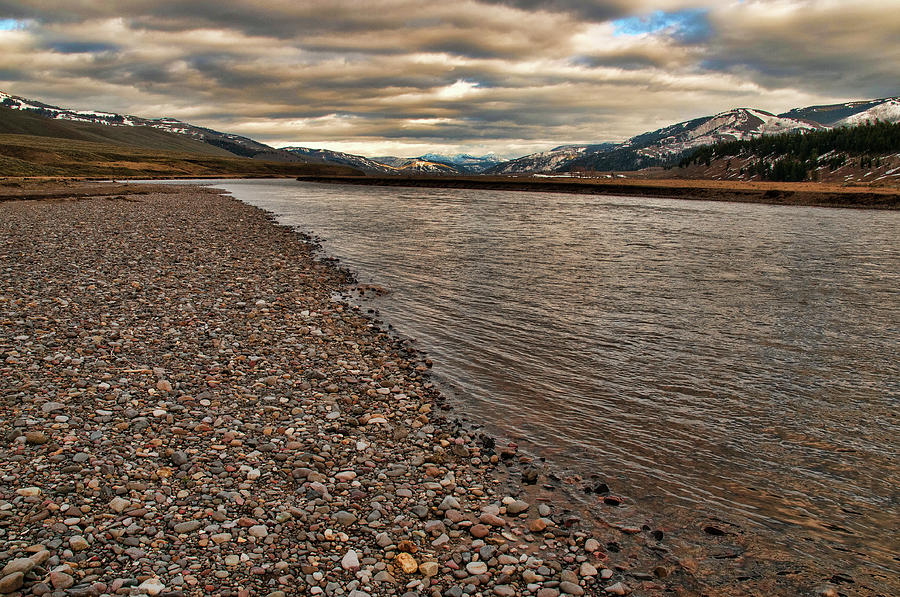 Lamar River Photograph by Steve Stuller