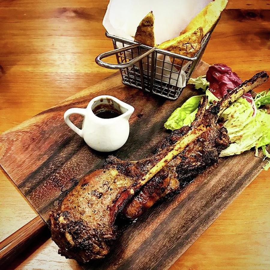 Lamb Cutlets With Red Wine Juicek Photograph by Arya Swadharma