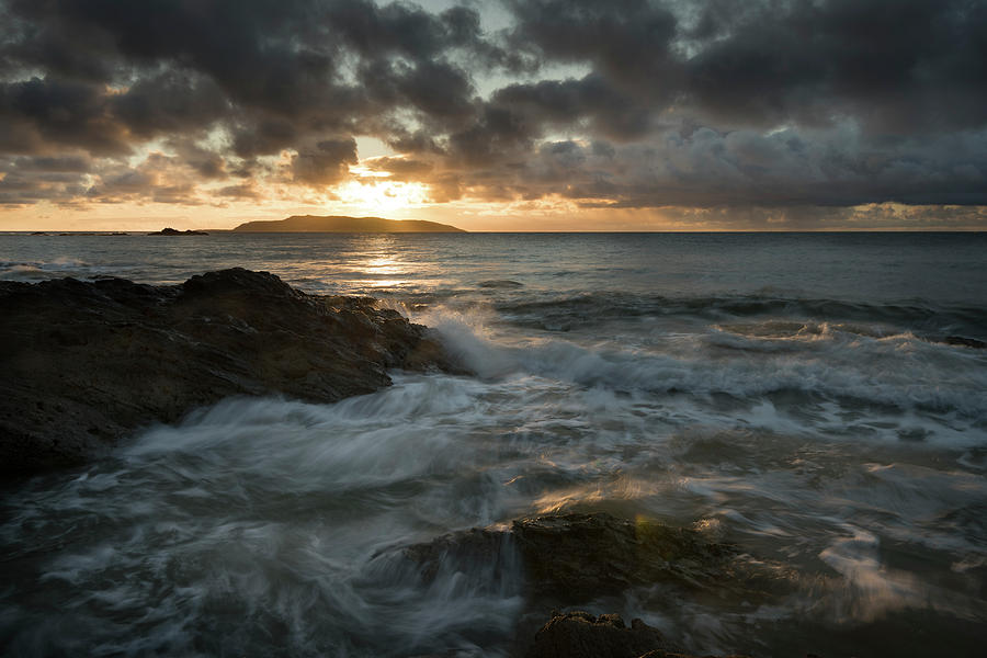 Landscape Photograph - Lambay Sunrise by Niall Whelan