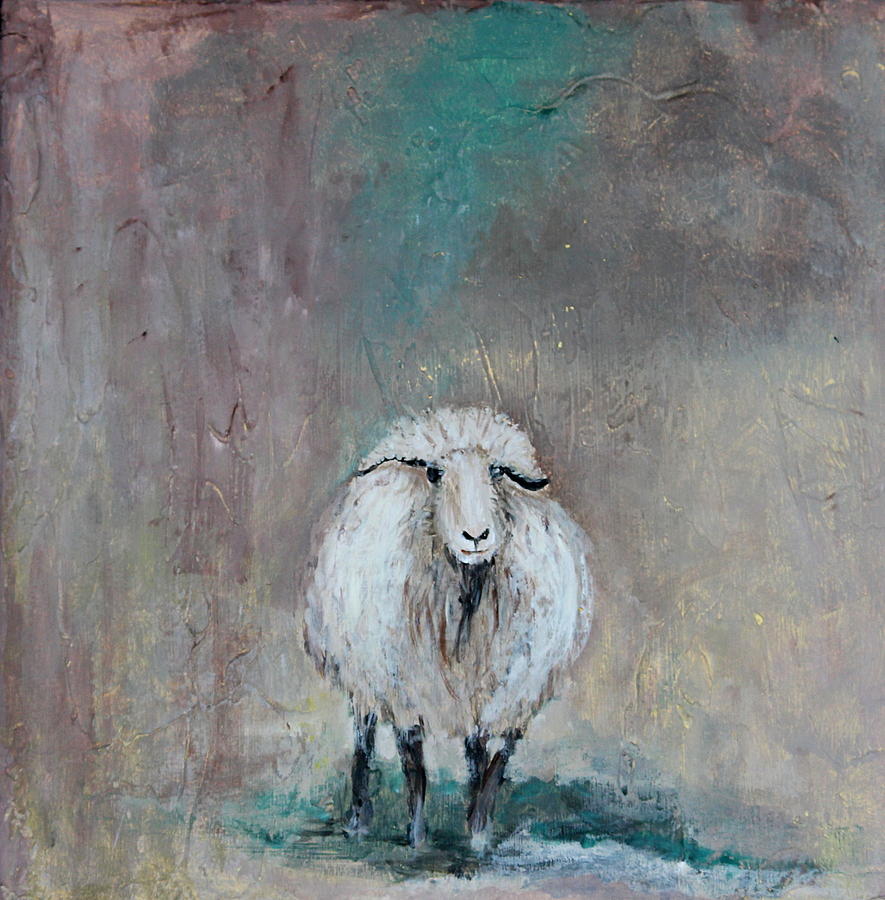 Animal Painting - Lambchops by Marcia Crispino