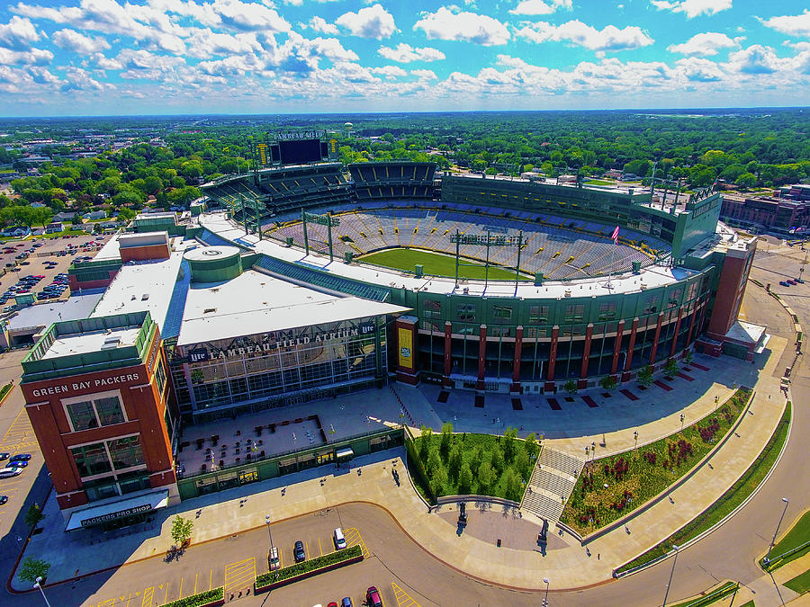 Lambeau Field Photograph by Allen Blodgett - Fine Art America