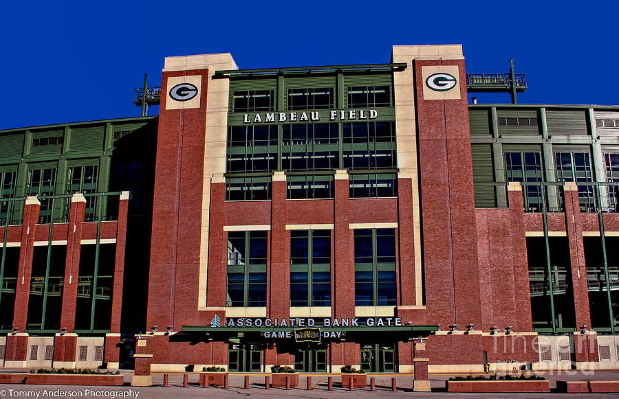 Lambeau Field Green Bay Packers Photograph by Tommy Anderson