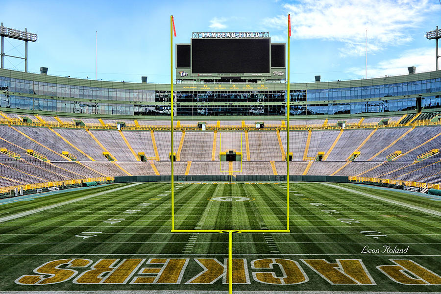 Lambeau Field Photograph by Leon Roland - Fine Art America