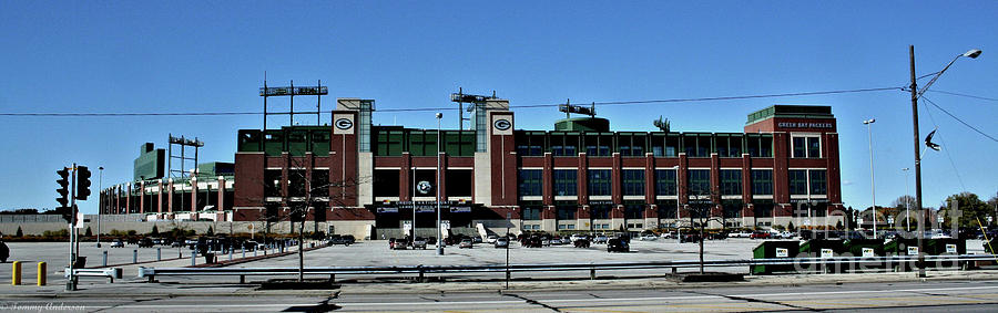 Lambeau Field Poster Photograph by Tommy Anderson