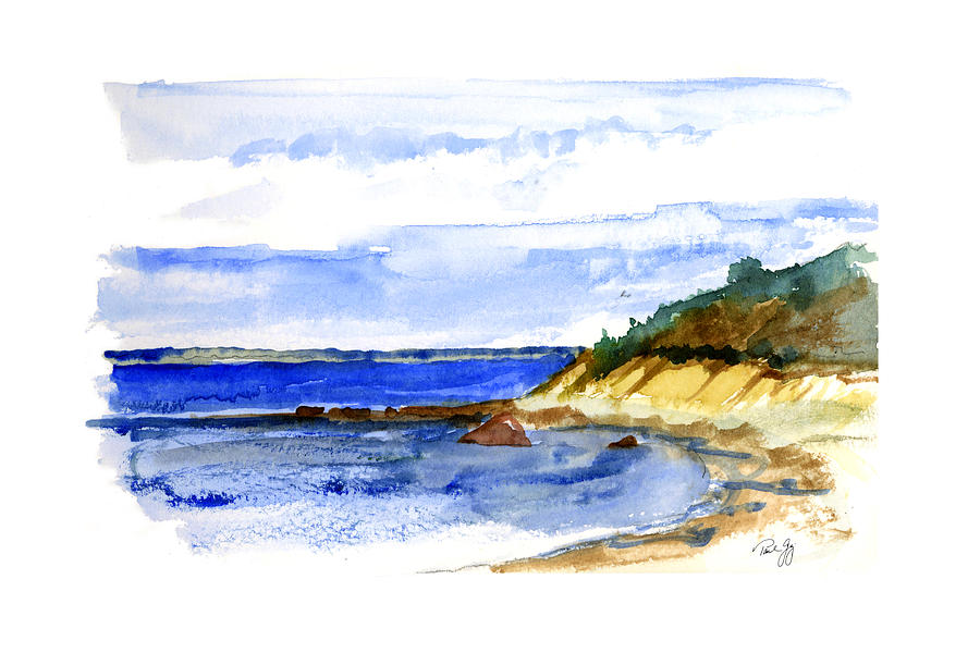 Lambert Cove Painting by Paul Gaj