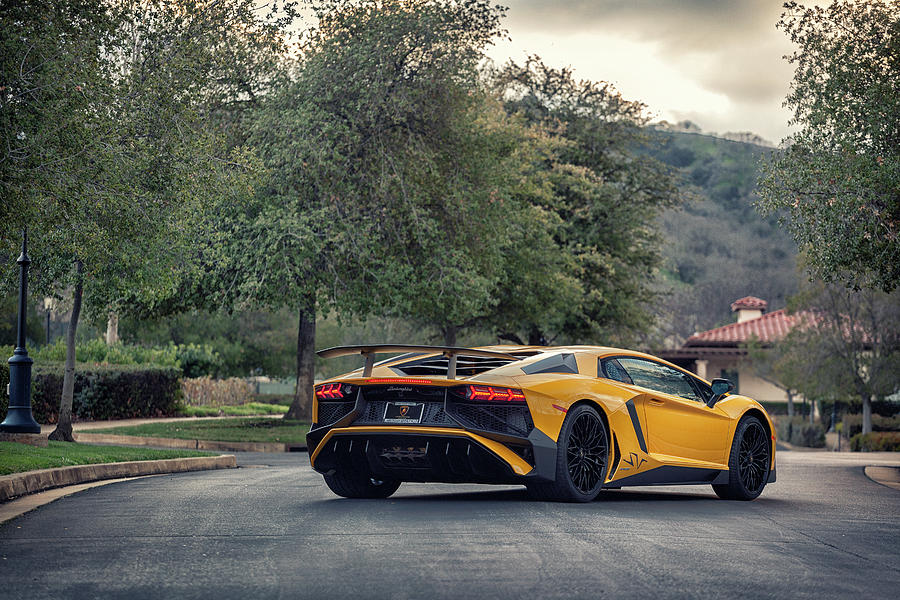 #Lamborghini #AventadorSV #SuperVeloce #Print Photograph by ItzKirb Photography