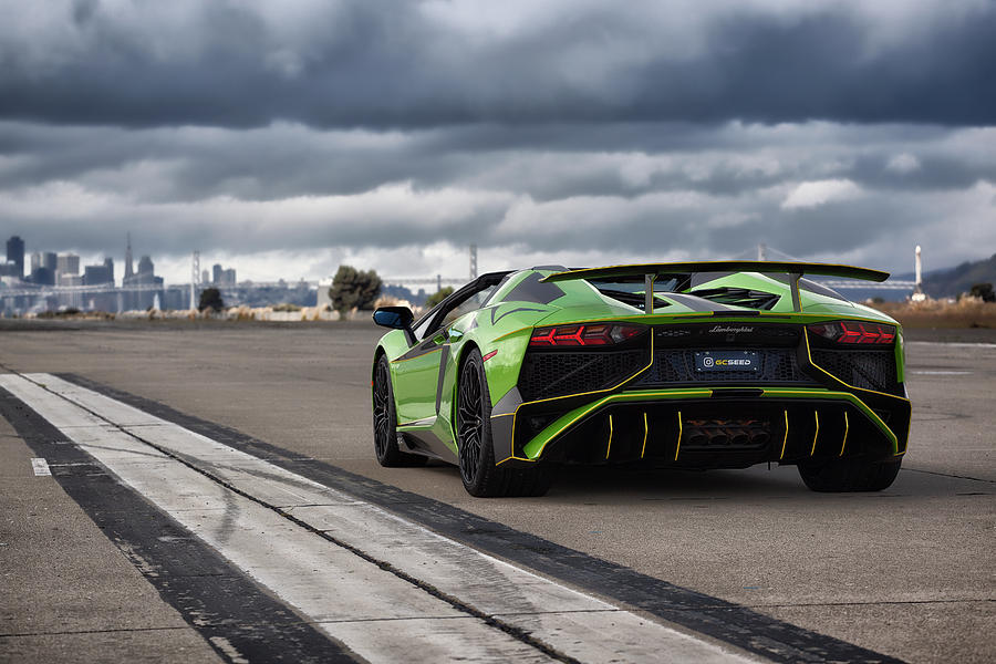 #Lamborghini #AventadorSV #SuperVeloce #Roadster Photograph by ItzKirb Photography