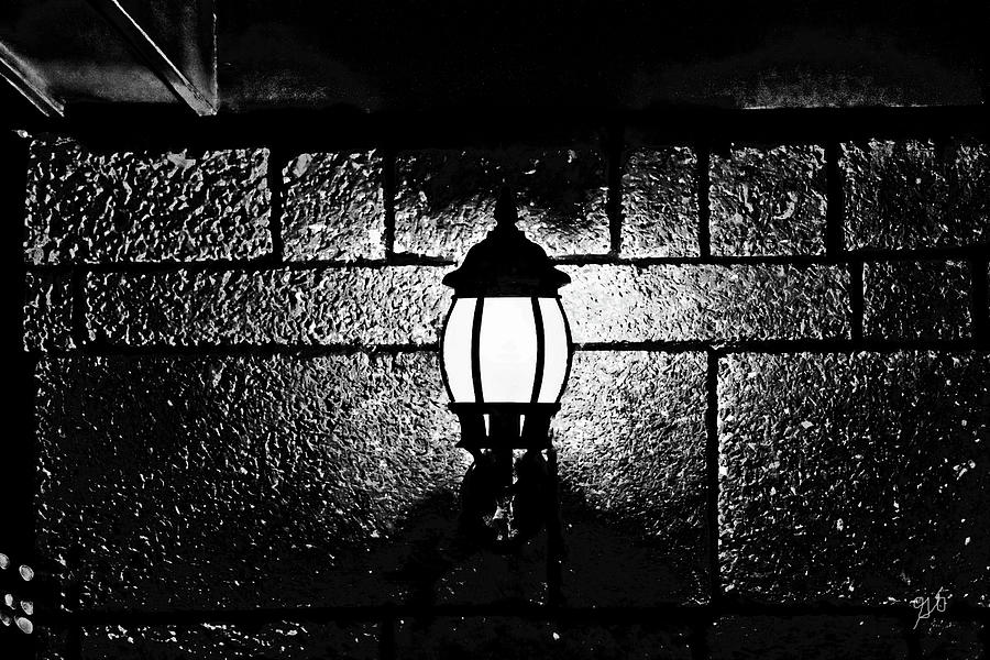 Lamplight By Bayfront Photograph