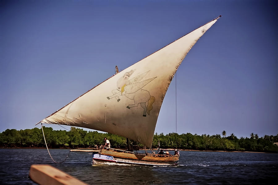 Lamu Island Dhow - 1 Photograph by Richard Krigstein - Pixels