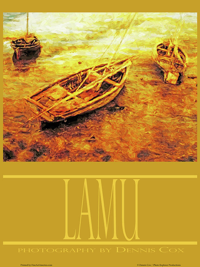 Lamu Travel Poster Photograph