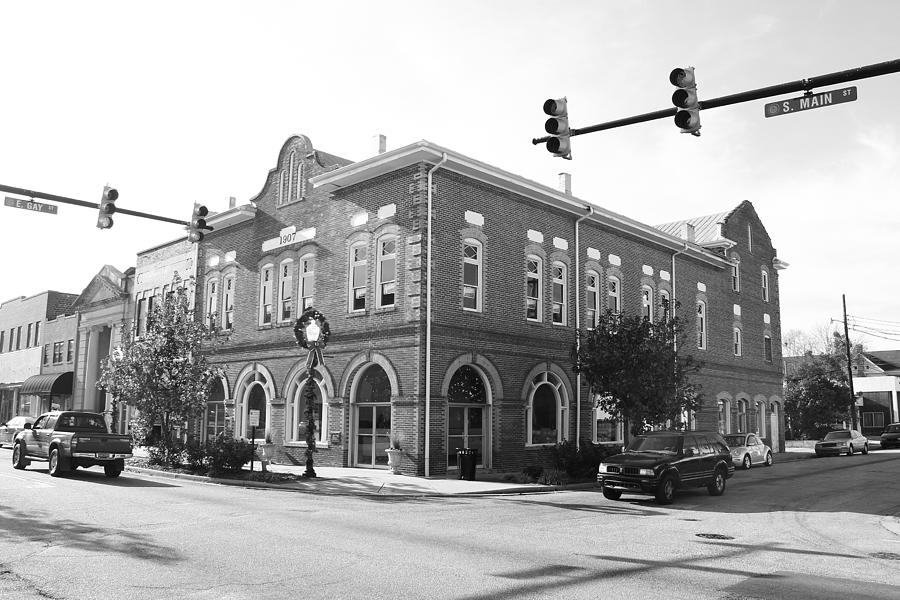 Lancaster Bank in BW Photograph by Joseph C Hinson