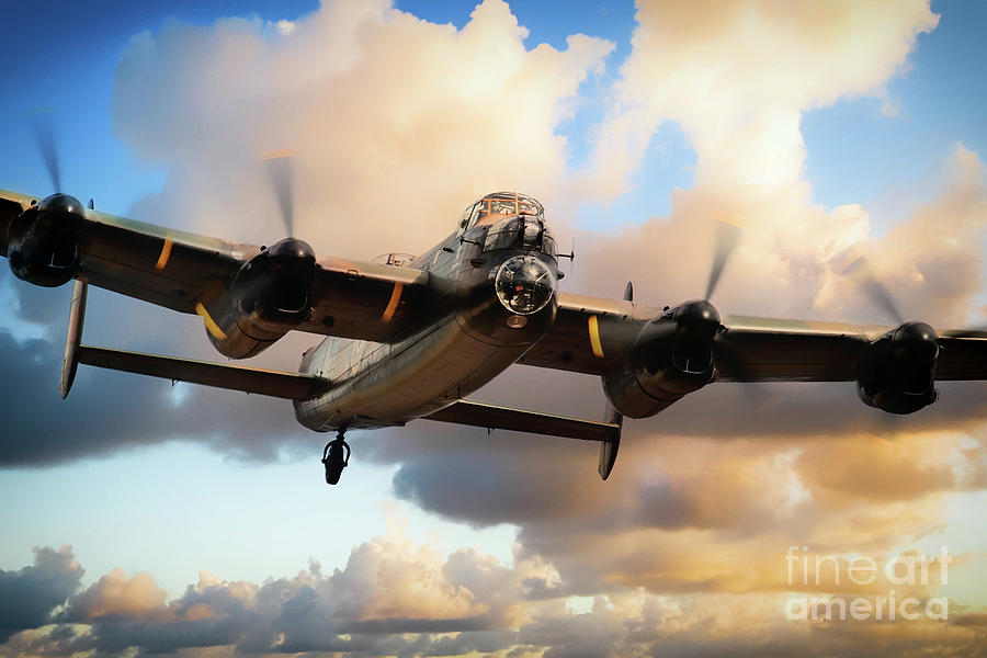 Lancaster Bomber - Skippy Digital Art by Airpower Art