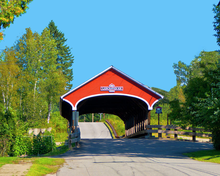 Lancaster Covered Bridge Photograph by Bill Barber