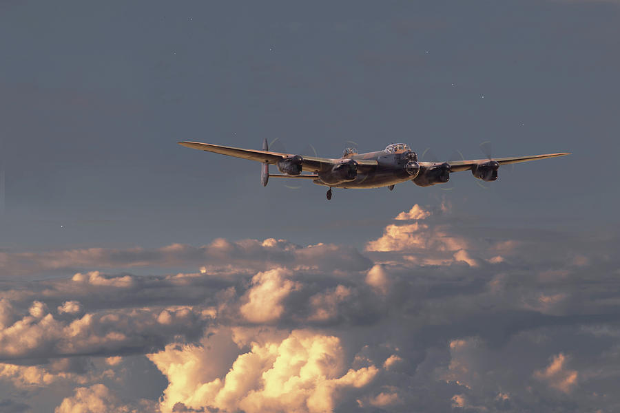 Lancaster Pathfinder - On track, on time Digital Art by Pat Speirs