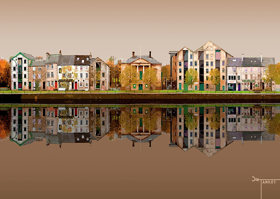 Lancaster Quayside 2 mini Digital Art by Joe Tamassy