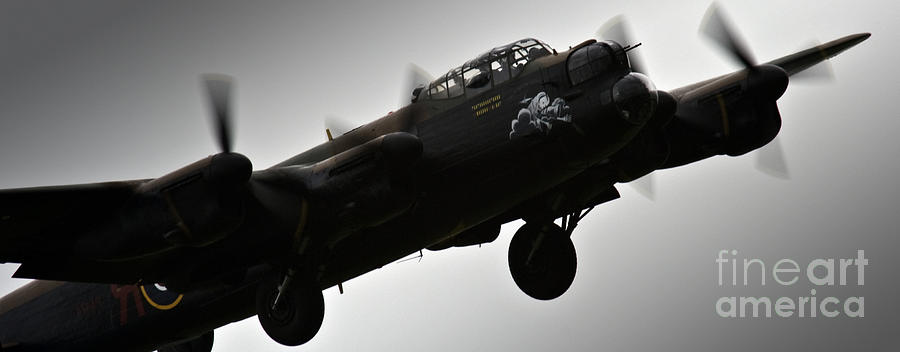 Aircraft Photograph - Lancaster RAF by Ang El