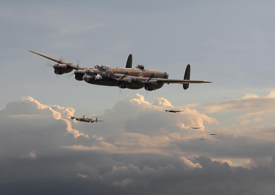 Lancasters - Maximum Effort Photograph by Pat Speirs