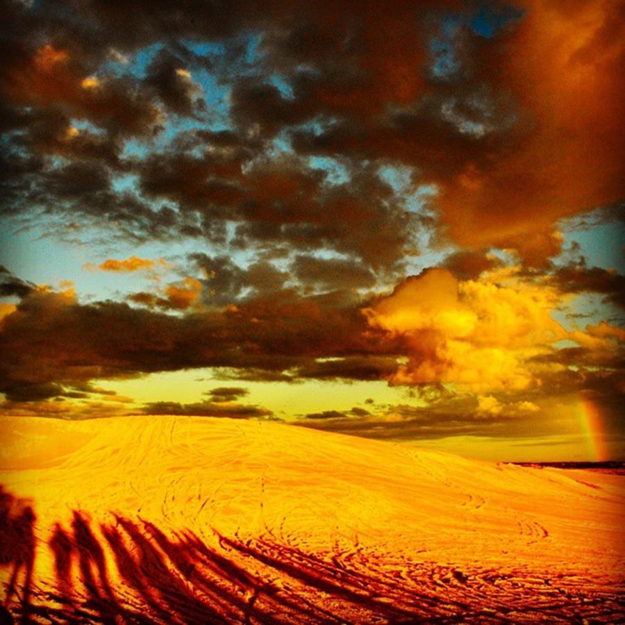 Sunset Photograph - Lancelin(australia) #lancelinsanddunes by Seiji Hori