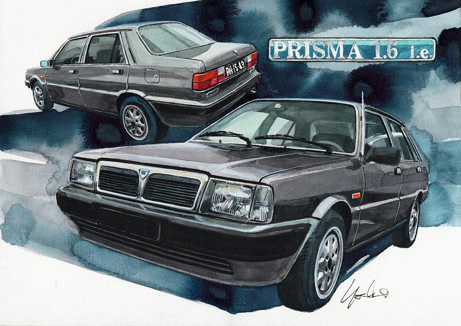 Lancia Prisma Painting by Yoshiharu Miyakawa - Pixels